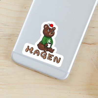 Autocollant Hagen Ours Autocollant Hagen Ours Image