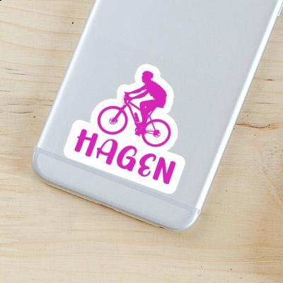Biker Sticker Hagen Biker Sticker Hagen Image