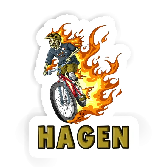 Hagen Autocollant Vététiste Notebook Hagen Autocollant Vététiste Notebook Image
