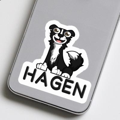 Sticker Hagen Border Collie Image