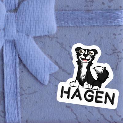 Autocollant Border Collie Hagen Autocollant Border Collie Hagen Image