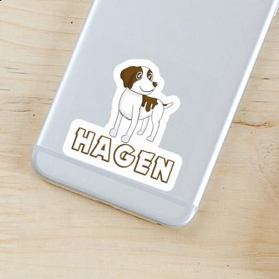 Hagen Autocollant Épagneul Hagen Autocollant Épagneul Image