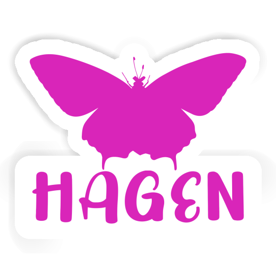 Papillon Autocollant Hagen Laptop Papillon Autocollant Hagen Laptop Image
