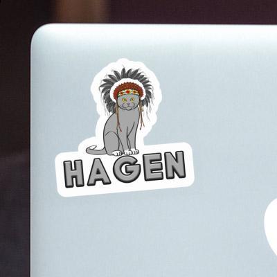 Sticker Hagen Cat Laptop Sticker Hagen Cat Laptop Image