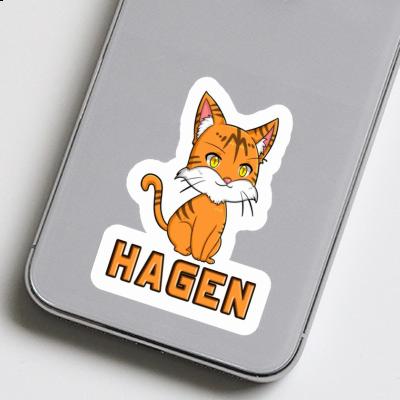 Hagen Aufkleber Katze Laptop Hagen Aufkleber Katze Laptop Image