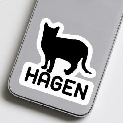 Hagen Aufkleber Katze Notebook Hagen Aufkleber Katze Gift package Image