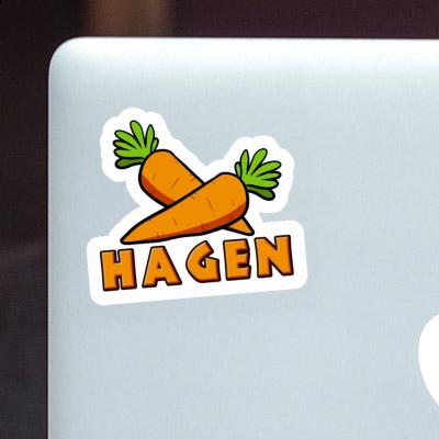 Sticker Hagen Carrot Gift package Image
