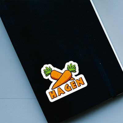 Carotte Autocollant Hagen Notebook Carotte Autocollant Hagen Notebook Image
