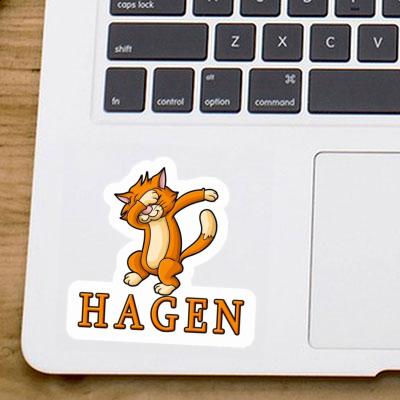 Sticker Hagen Cat Notebook Sticker Hagen Cat Notebook Image