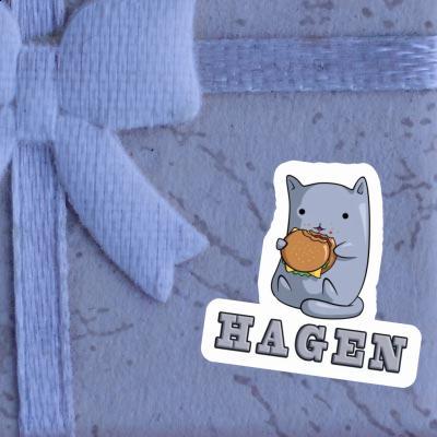 Aufkleber Katze Hagen Notebook Aufkleber Katze Hagen Gift package Image