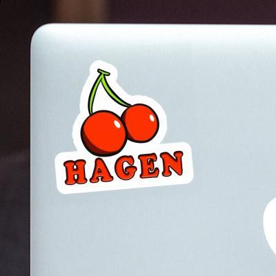 Sticker Hagen Cherry Notebook Sticker Hagen Cherry Gift package Image