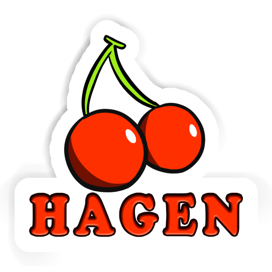 Sticker Hagen Cherry Notebook Sticker Hagen Cherry Notebook Image