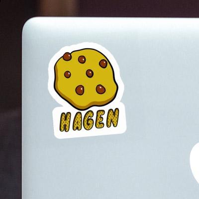 Autocollant Biscuit Hagen Notebook Image