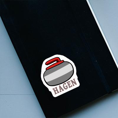 Sticker Hagen Curlingstein Notebook Sticker Hagen Curlingstein Gift package Image