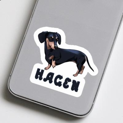 Teckel Autocollant Hagen Notebook Teckel Autocollant Hagen Gift package Image