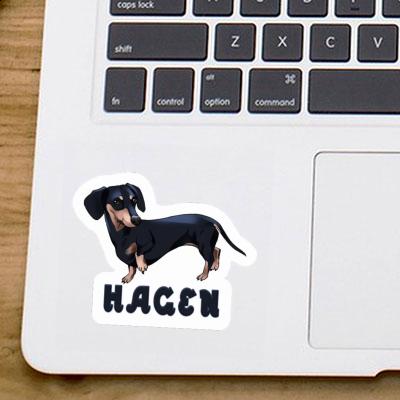 Sticker Hagen Dackel Sticker Hagen Dackel Image