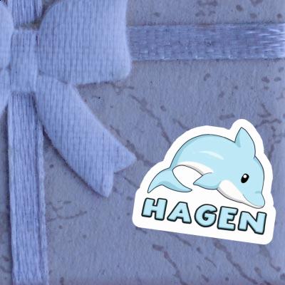 Autocollant Dauphin Hagen Notebook Autocollant Dauphin Hagen Notebook Image