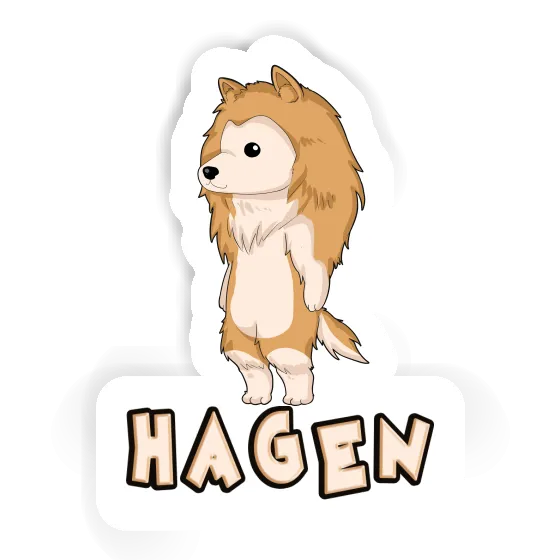 Autocollant Hagen Colley Notebook Autocollant Hagen Colley Gift package Image