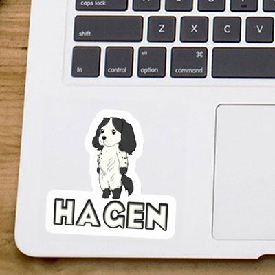 Aufkleber Hagen Spaniel Notebook Aufkleber Hagen Spaniel Gift package Image