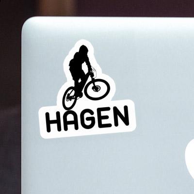 Downhiller Autocollant Hagen Notebook Downhiller Autocollant Hagen Gift package Image