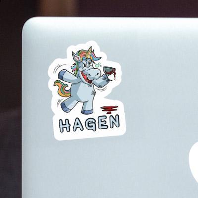 Hagen Aufkleber Einhorn Hagen Aufkleber Einhorn Image