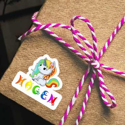 Autocollant Licorne Hagen Autocollant Licorne Hagen Image