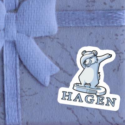 Sticker Polar Bear Hagen Laptop Sticker Polar Bear Hagen Laptop Image