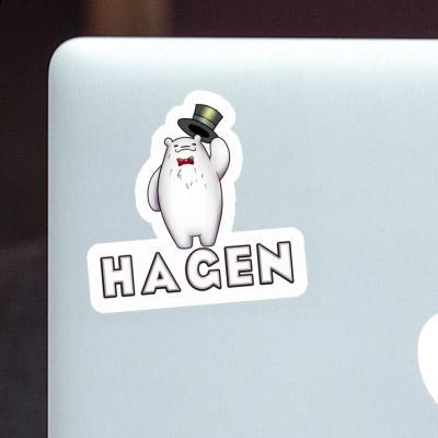 Sticker Eisbär Hagen Gift package Image