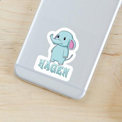 Sticker Elephant Hagen Laptop Sticker Elephant Hagen Laptop Image