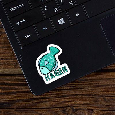 Sticker Fish Hagen Sticker Fish Hagen Image
