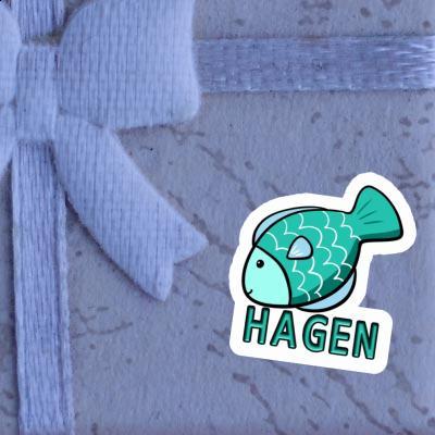 Sticker Fish Hagen Notebook Sticker Fish Hagen Notebook Image