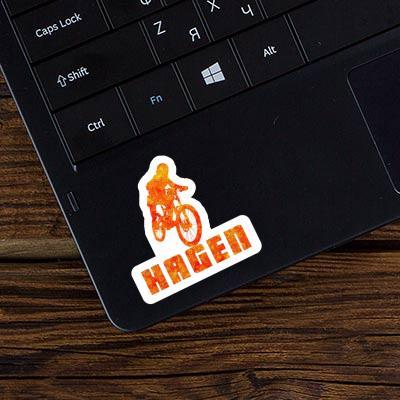 Freeride Biker Autocollant Hagen Notebook Freeride Biker Autocollant Hagen Notebook Image