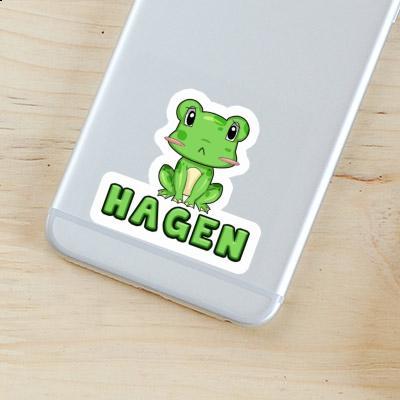 Hagen Sticker Frog Notebook Hagen Sticker Frog Gift package Image