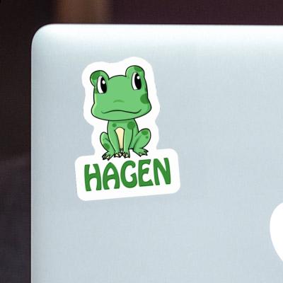 Hagen Sticker Frog Notebook Hagen Sticker Frog Notebook Image