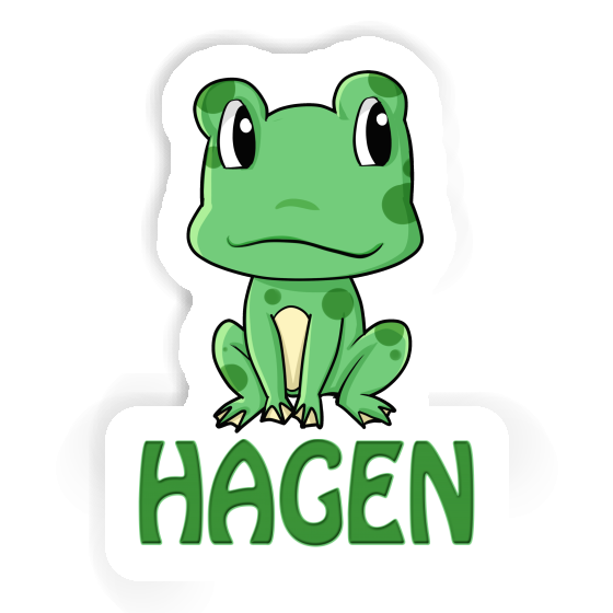Hagen Aufkleber Frosch Notebook Hagen Aufkleber Frosch Gift package Image