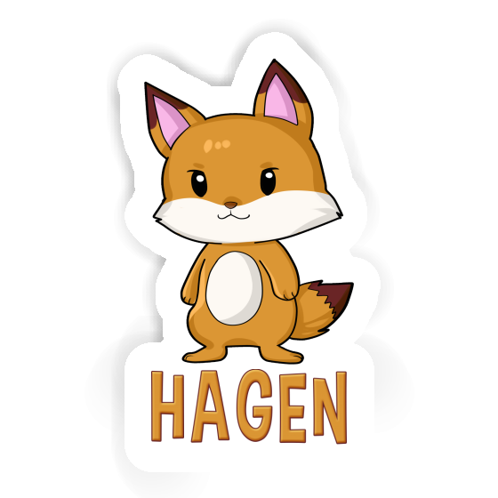 Autocollant Renard Hagen Autocollant Renard Hagen Image