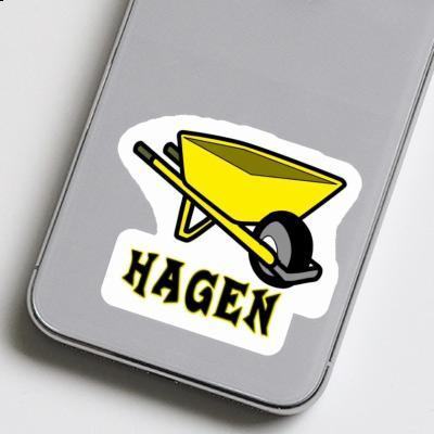 Wheelbarrow Sticker Hagen Wheelbarrow Sticker Hagen Image