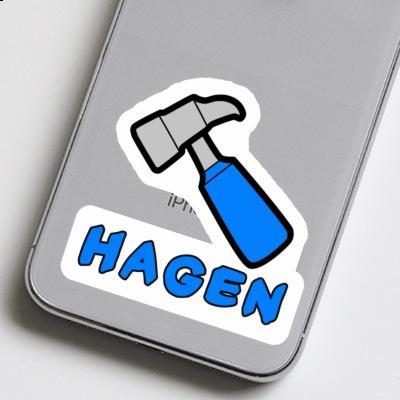 Autocollant Marteau Hagen Laptop Autocollant Marteau Hagen Laptop Image