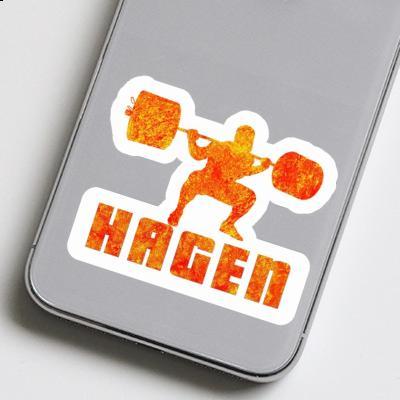 Sticker Gewichtheber Hagen Laptop Image