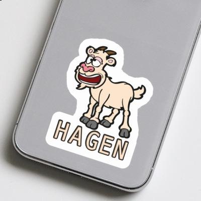 Autocollant Hagen Chèvre Laptop Autocollant Hagen Chèvre Laptop Image