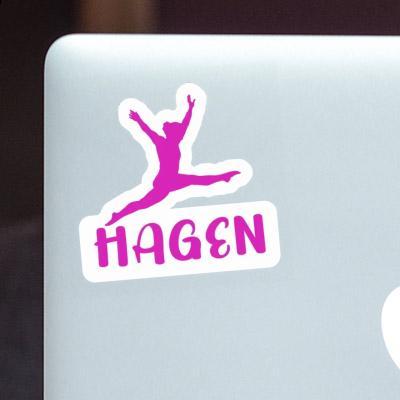 Gymnaste Autocollant Hagen Gift package Image