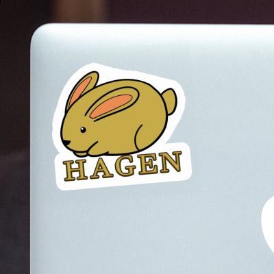 Autocollant Hagen Lapin Gift package Image