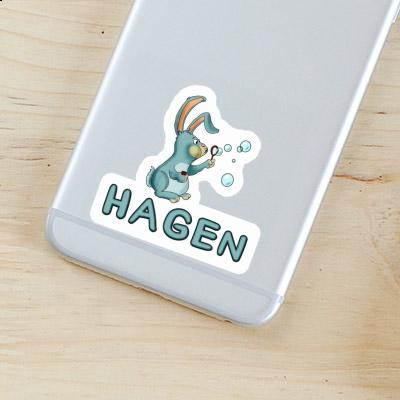 Autocollant Hagen Lapin Notebook Autocollant Hagen Lapin Notebook Image