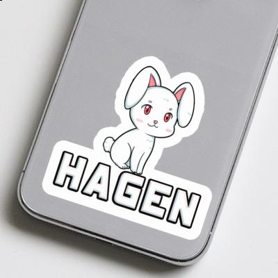 Autocollant Lapin Hagen Laptop Autocollant Lapin Hagen Laptop Image
