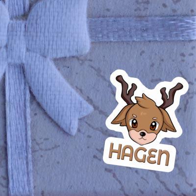 Cerf Autocollant Hagen Laptop Cerf Autocollant Hagen Laptop Image