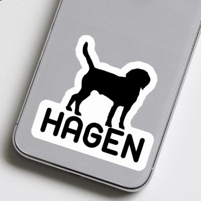 Hagen Sticker Hound Laptop Hagen Sticker Hound Laptop Image