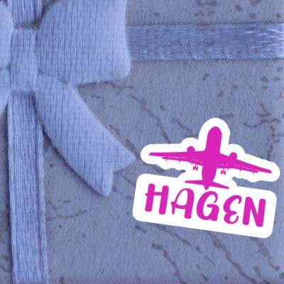 Sticker Hagen Jumbo-Jet Notebook Image