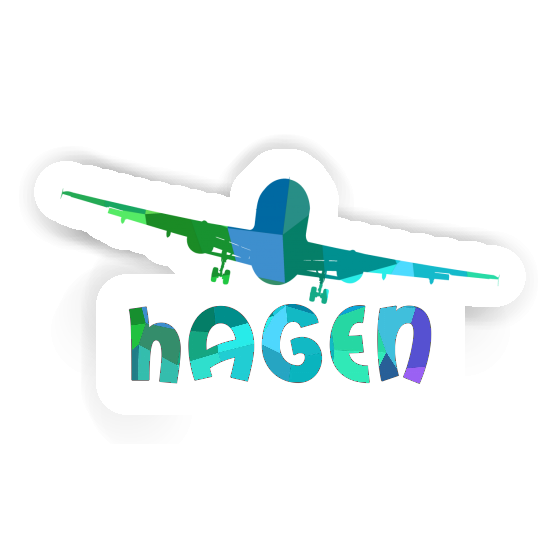 Flugzeug Aufkleber Hagen Laptop Image