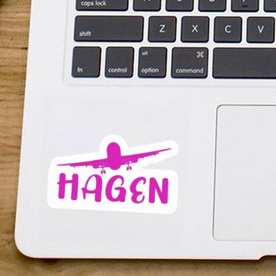 Autocollant Avion Hagen Notebook Autocollant Avion Hagen Gift package Image