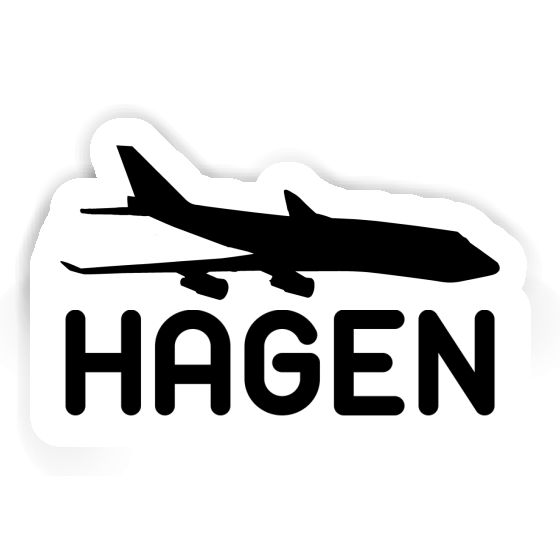 Aufkleber Hagen Jumbo-Jet Notebook Aufkleber Hagen Jumbo-Jet Gift package Image